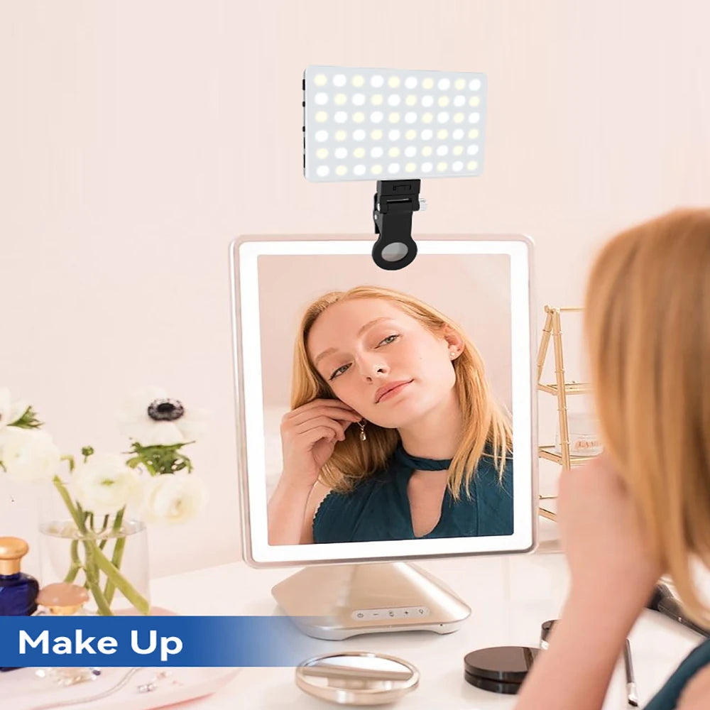 Portable LED Selfie Light for Video & Live Broadcast