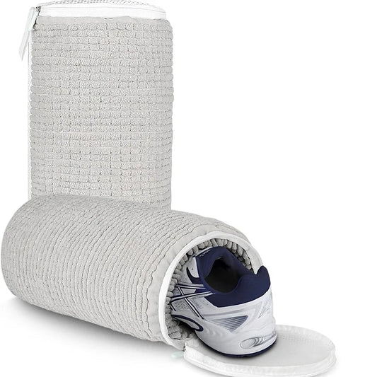 Durable Shoe Wash Bag with Strong Zippers for Home Use