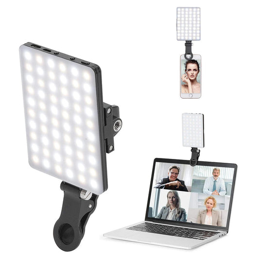 Portable LED Selfie Light for Video & Live Broadcast