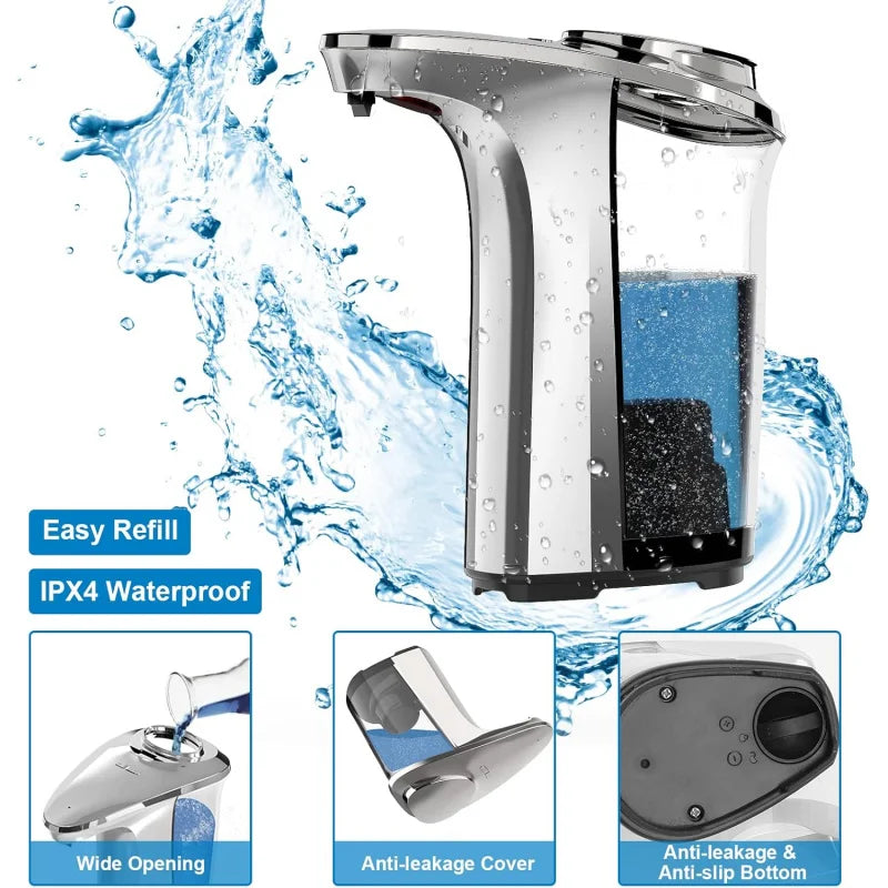 Automatic Soap Dispenser, Touchless 17oz Infrared Sensor